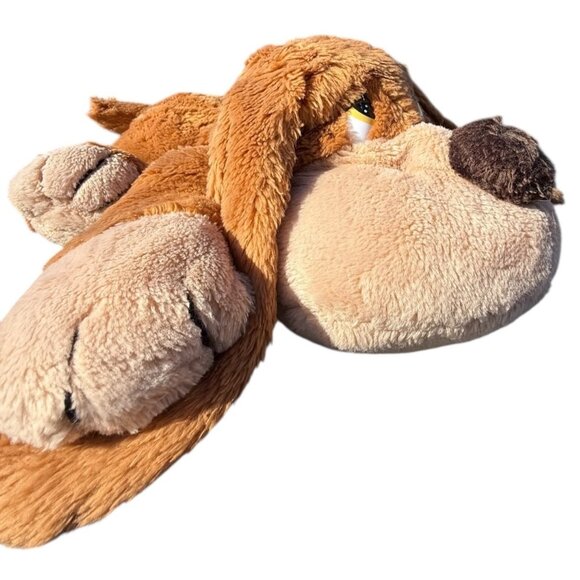 VTG Russ Stuffed Plush Laying Floppy Puppy Dog Realistic Support Pillow Toy - Picture 2 of 16